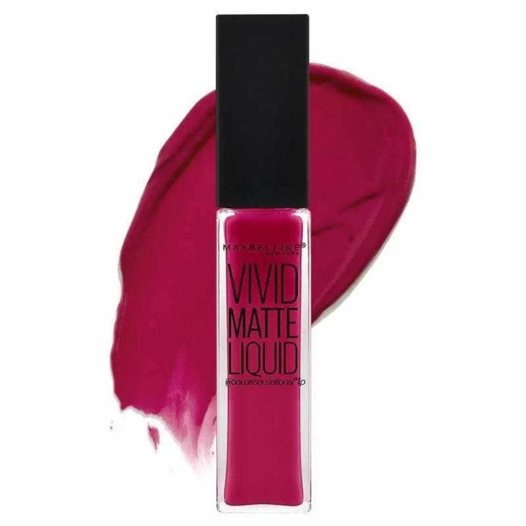 Maybelline Color Sensational Vivid Matte Lipgloss 40 Berry Boost - 8ml