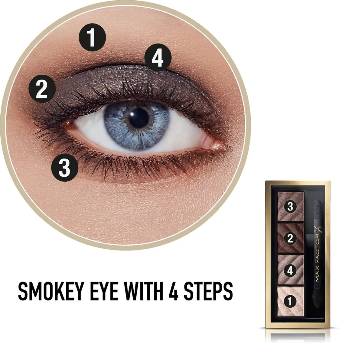 Max Factor Smokey Eye Drama Kit - 4 Kleuren 18ml