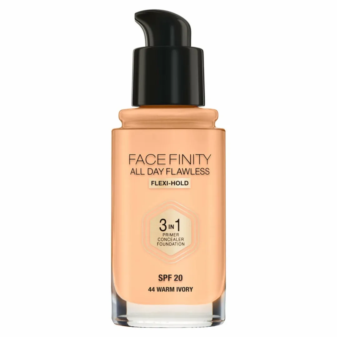 Max Factor Facefinity Foundation 44 Warm Ivory - 30ml