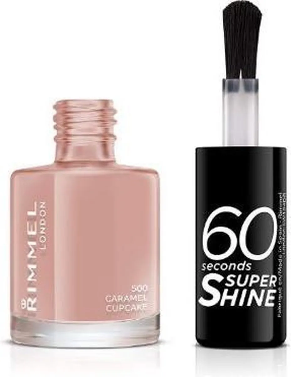 Rimmel London 60 Seconds Super Shine 500 Caramel Cupcake