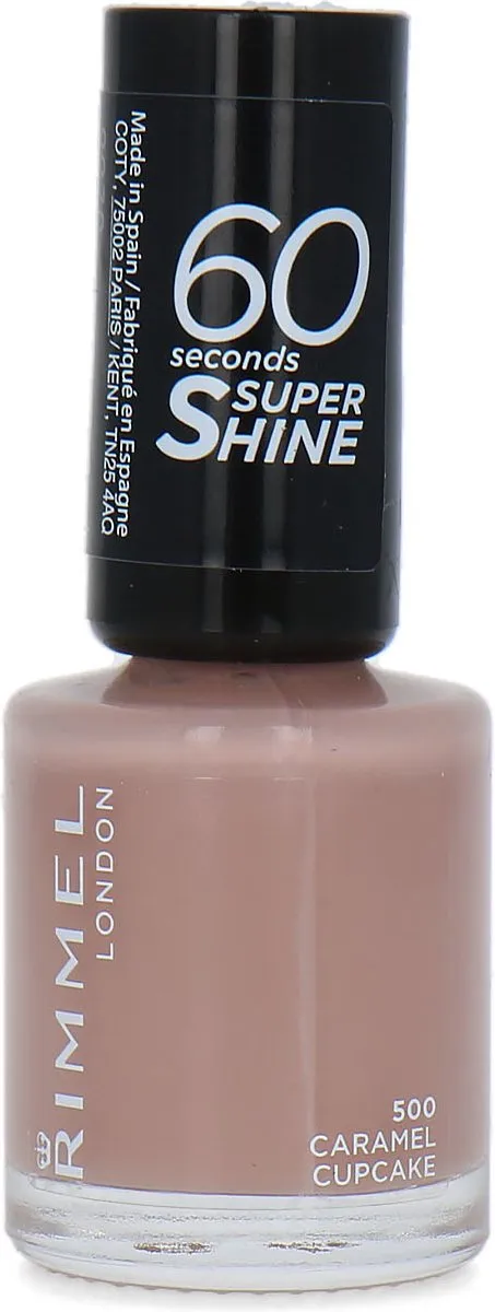 Rimmel London 60 Seconds Super Shine 500 Caramel Cupcake