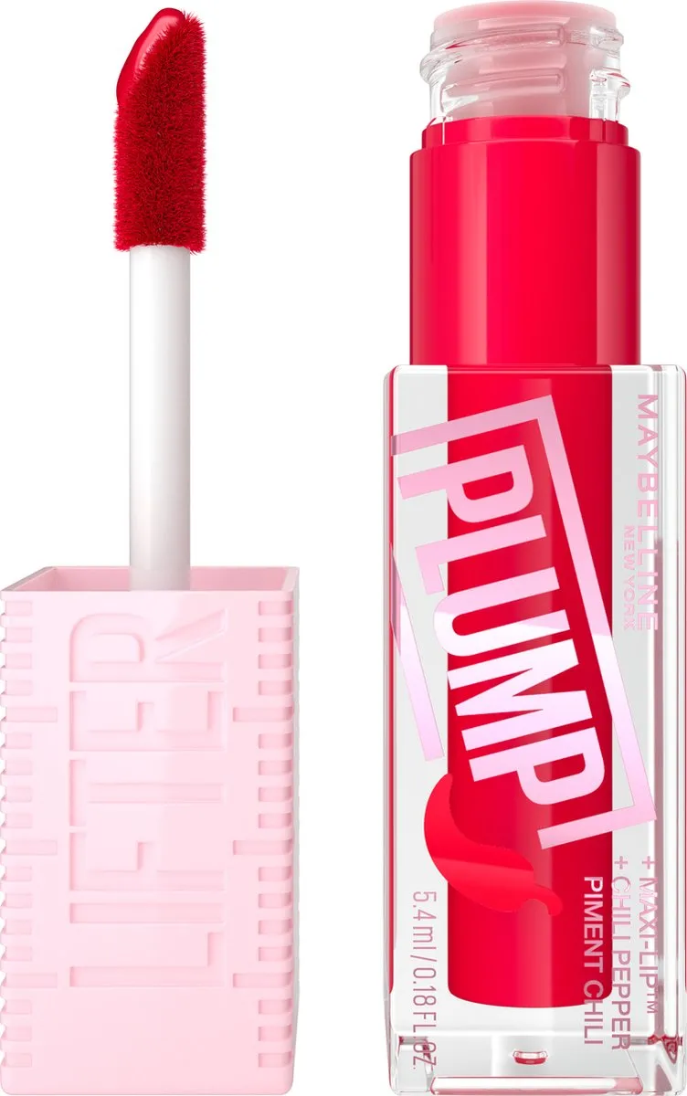 Maybelline Lifter Plump Lipgloss Red Flag - 5,4 ml