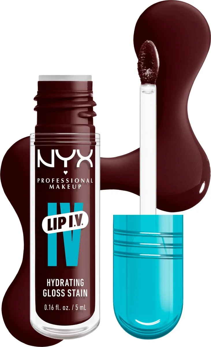 NYX Professional Makeup Lip IV 15 Water 'Bout Wine Hydraterende Lipgloss 5ml