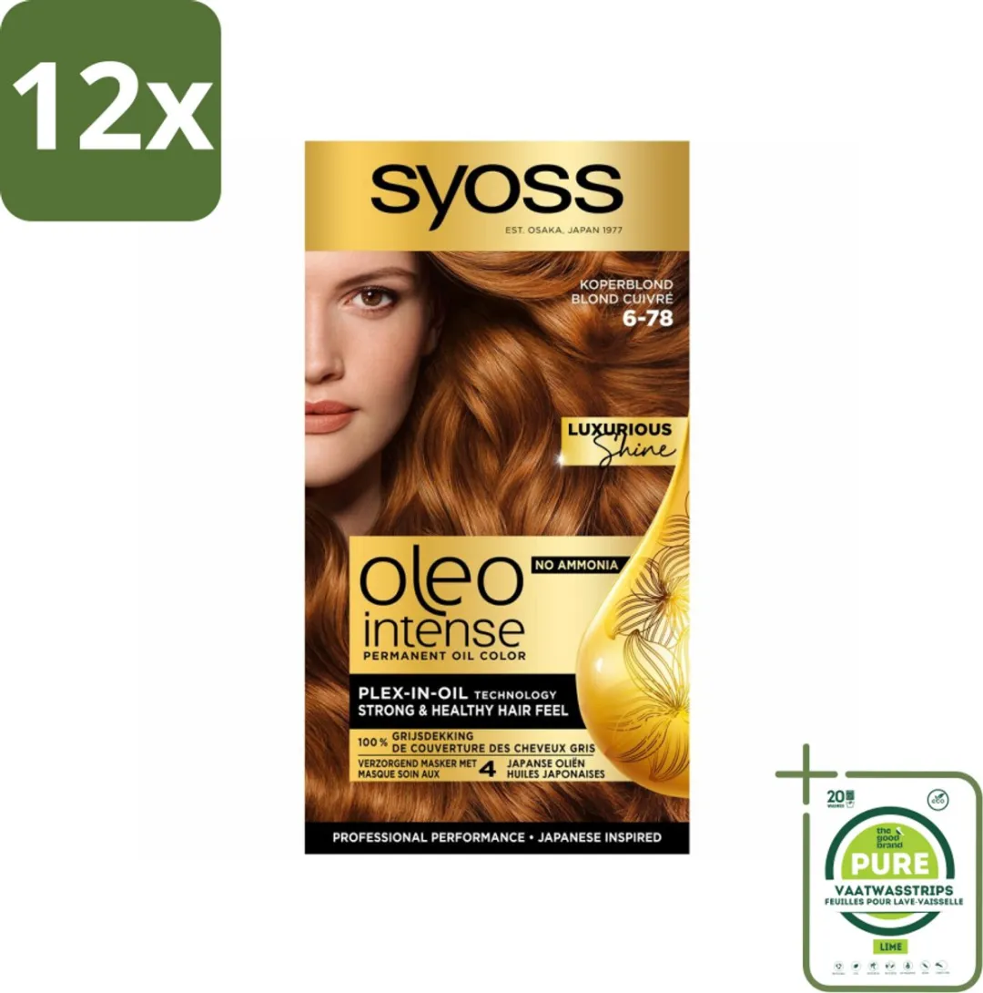 SYOSS Oleo Intense 6-78 Haarverf Koperblond