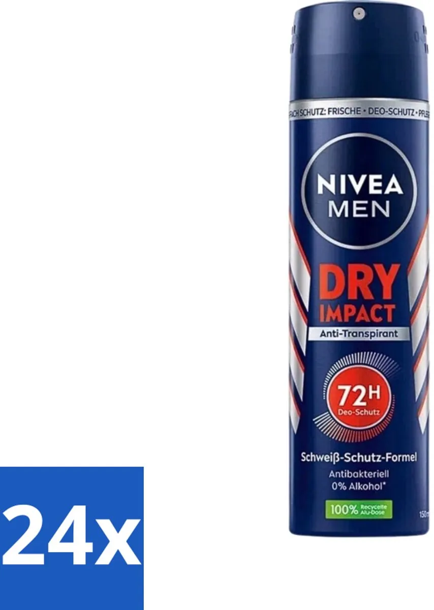NIVEA Men Deo Spray Dry Impact 150ml