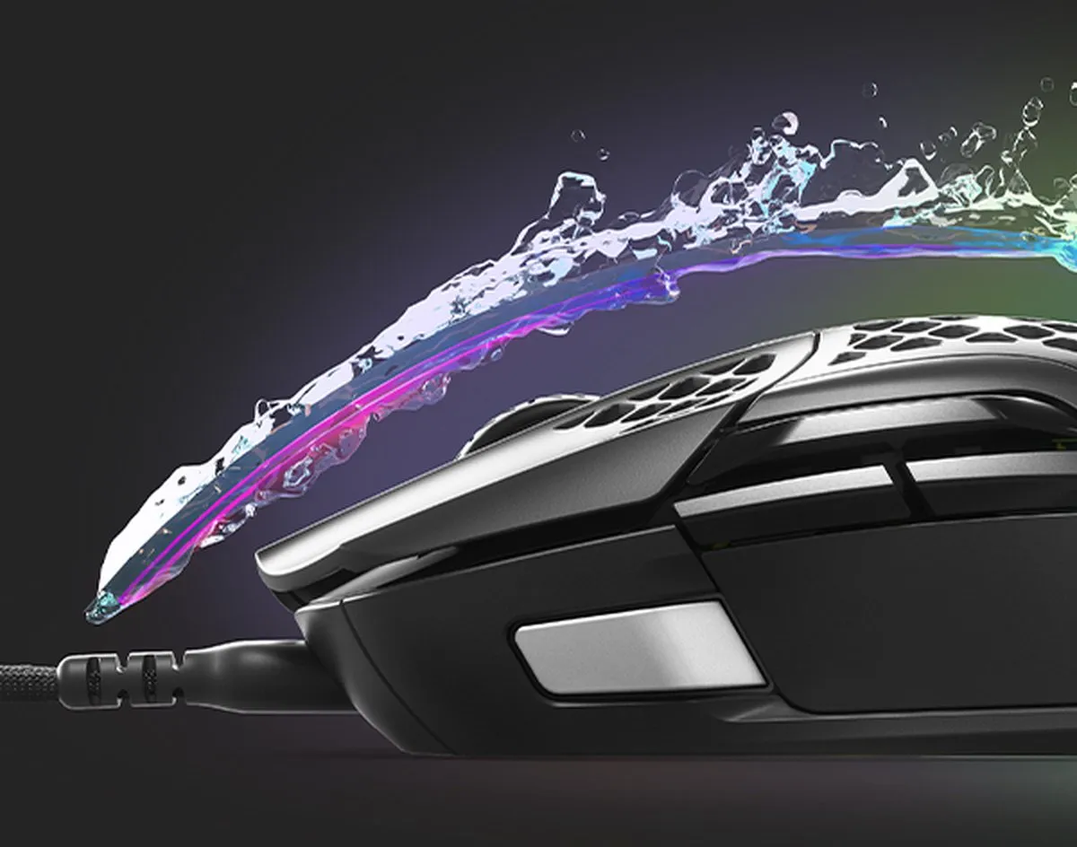 SteelSeries Aerox 5 Gaming Muis 1826039 - Zwart