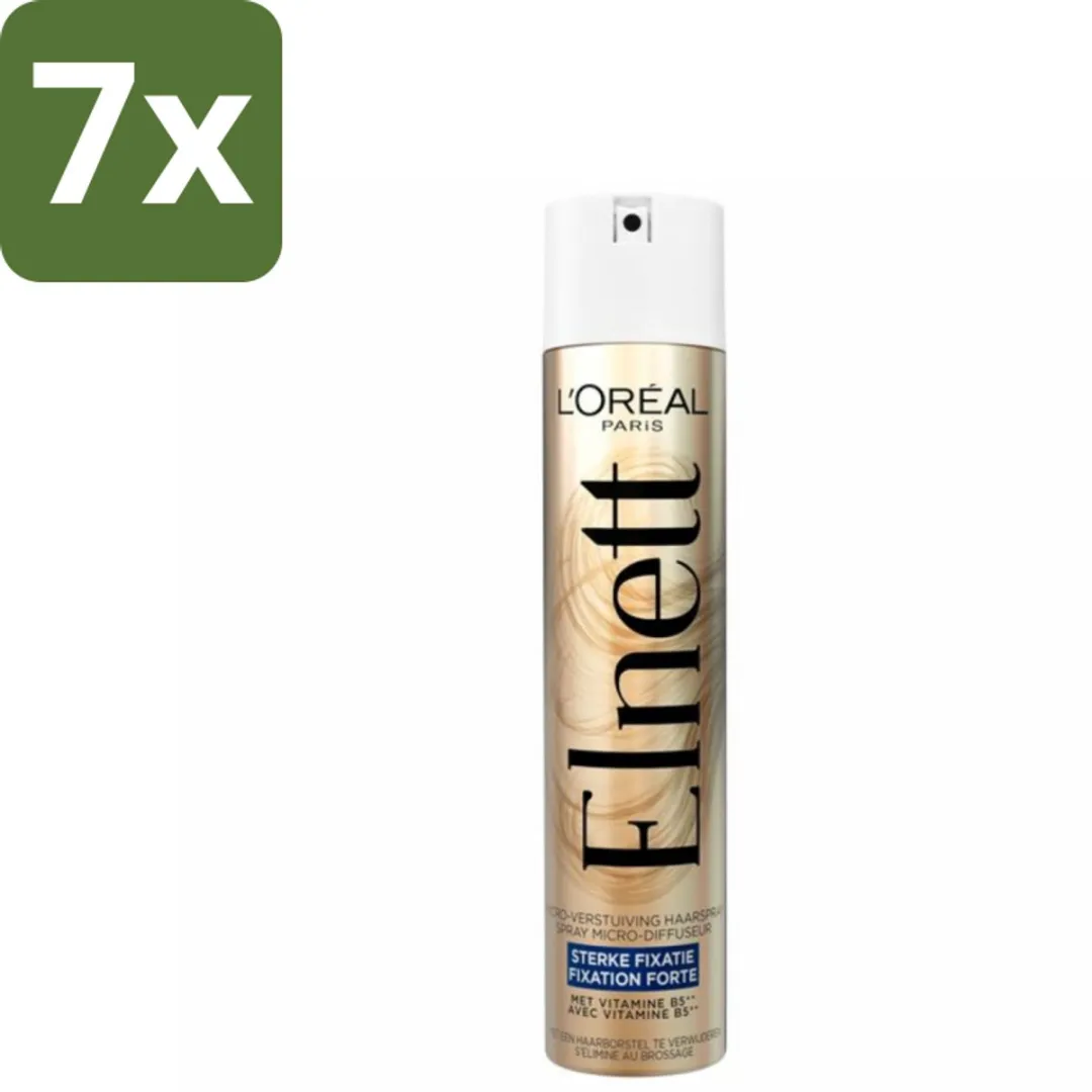 L'Oréal Paris Elnett Satin Haarlak Sterke Fixatie 2100ml