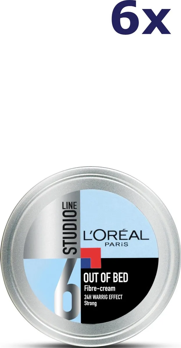 L'Oréal Paris Studio Line Special FX Out Of Bed Fibre Cream 6x150ml