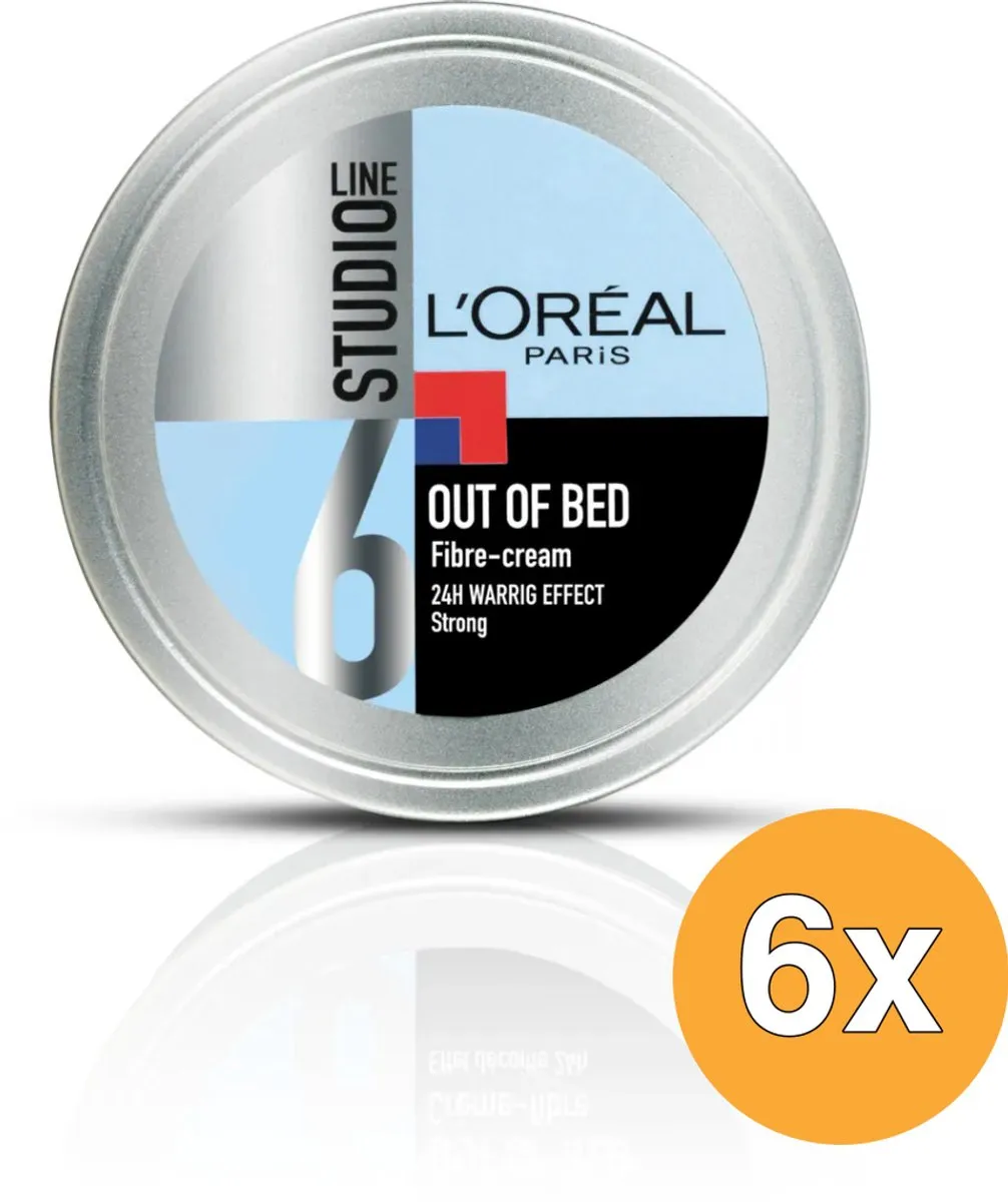 L'Oréal Paris Studio Line Special FX Out Of Bed Fibre Cream 6x150ml