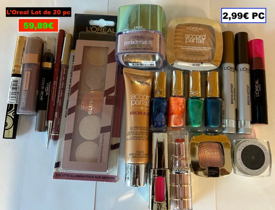 L'Oréal Paris A (2,99€ HT PC) - 20 Stuks - afbeelding 2 van 3