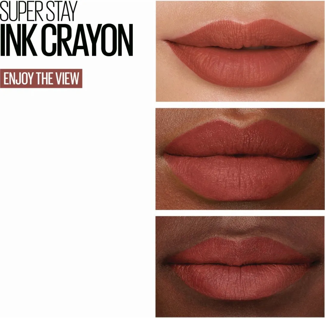 Maybelline SuperStay Ink Crayon Matte Lipstick 20 Enjoy The View - 15g
