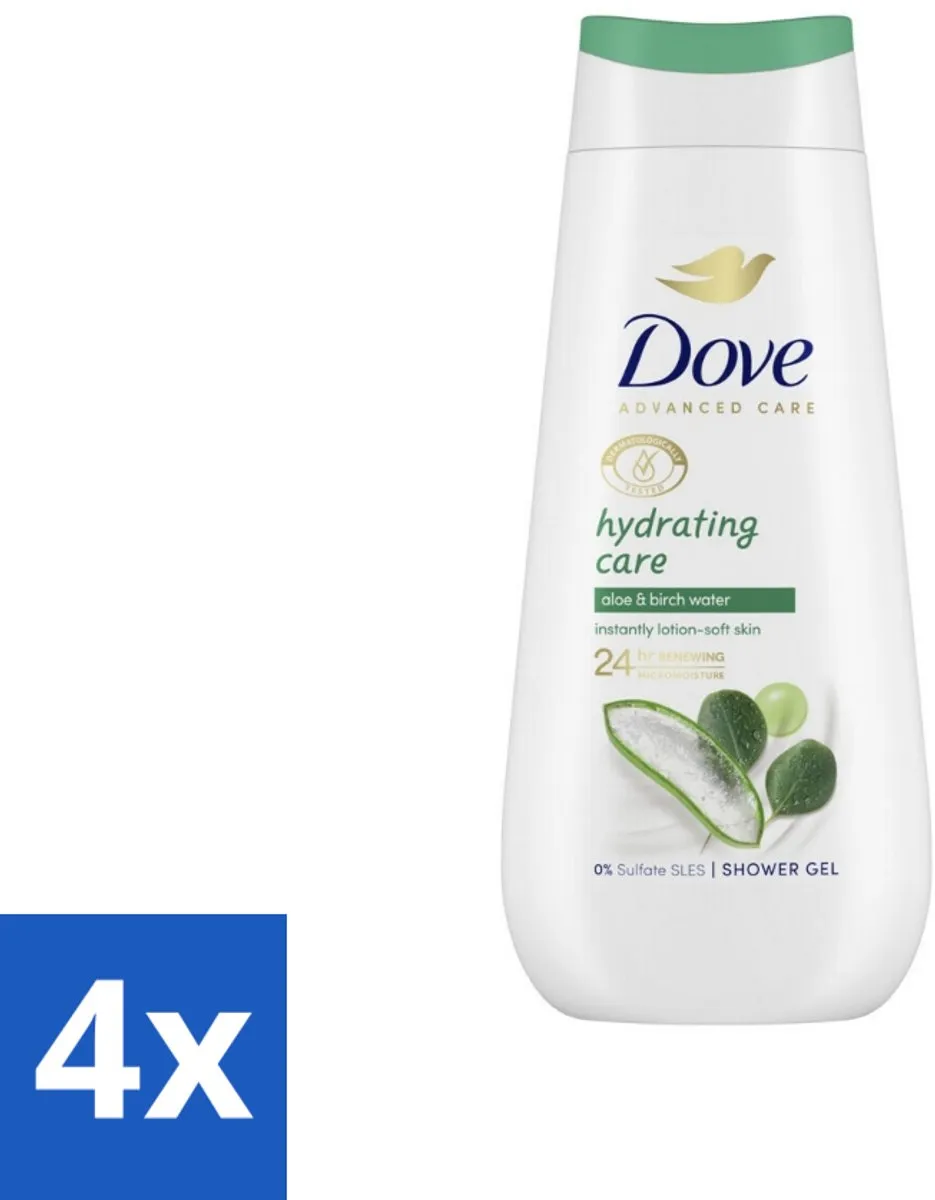 Dove Douchecrème Hydraterende Care 225ml