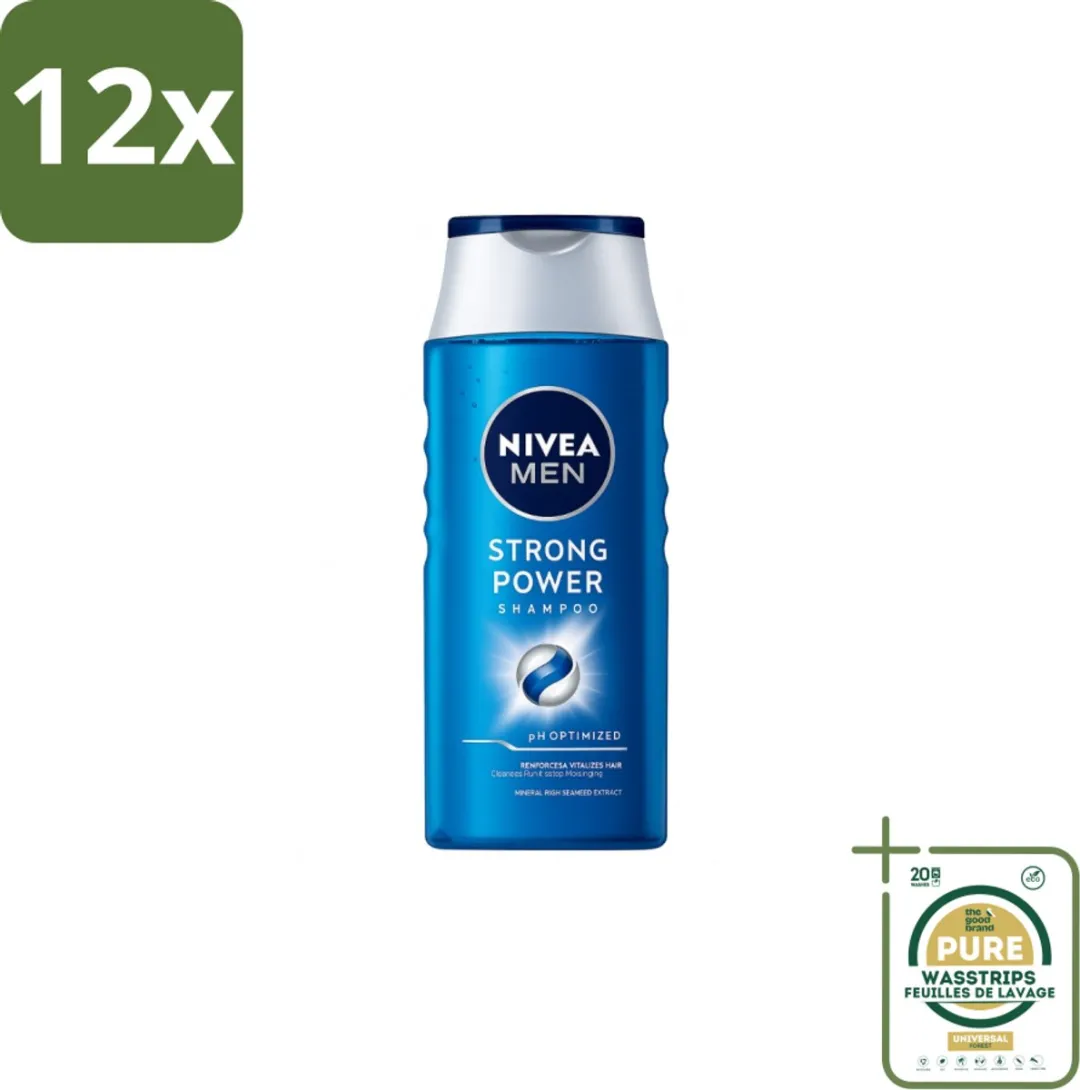 NIVEA Men Strong Power Shampoo 250ml