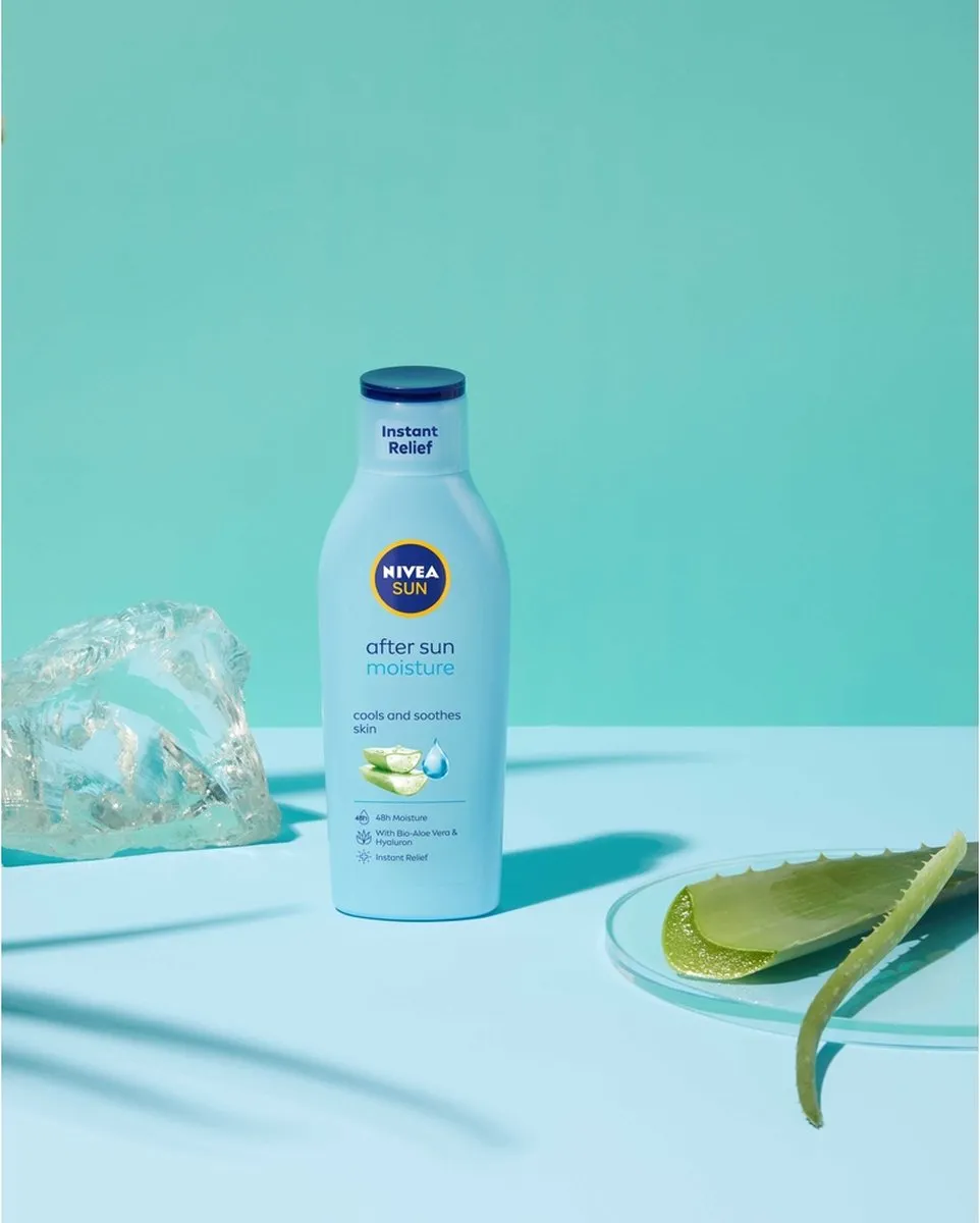 NIVEA SUN Aftersun Lotion 200ml - Hyaluronzuur & Aloë Vera - afbeelding 6 van 6