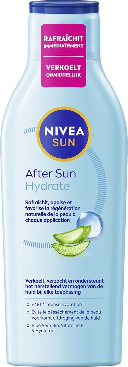 NIVEA SUN Aftersun Lotion 200ml - Hyaluronzuur & Aloë Vera