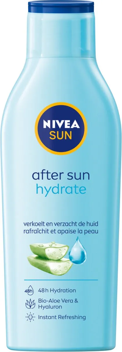 NIVEA SUN Aftersun Lotion 200ml - Hyaluronzuur & Aloë Vera