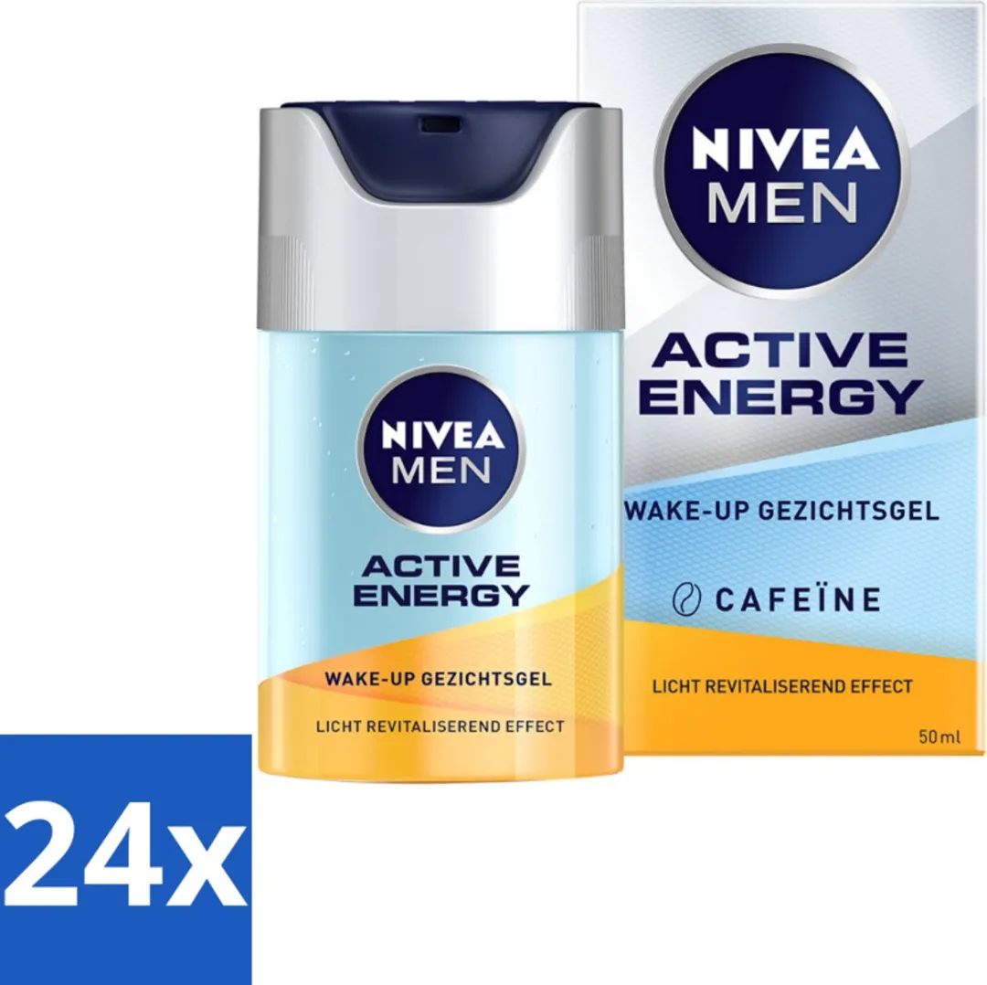 NIVEA MEN Active Energy Wake-up Gezichtsgel 50ml