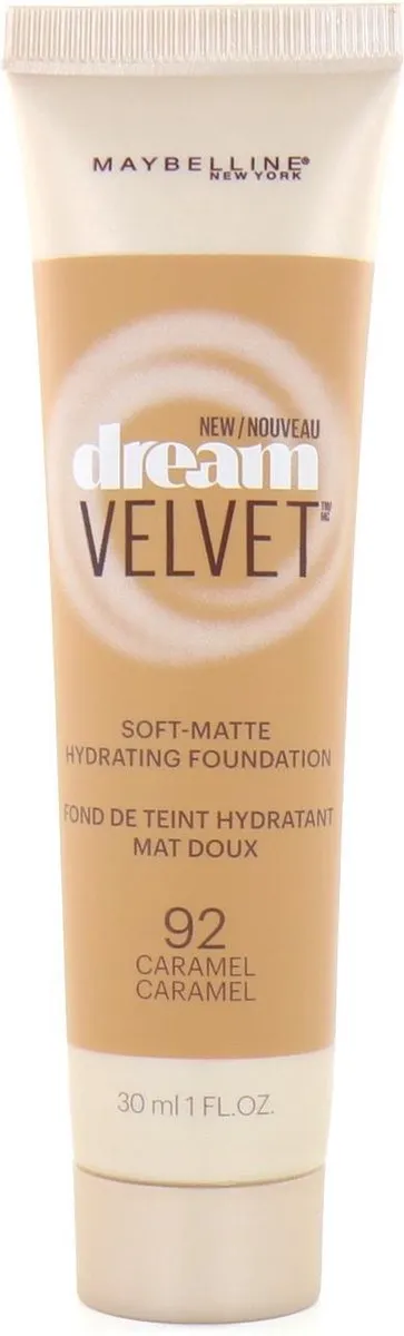Maybelline Dream Velvet Foundation Caramel 30ml