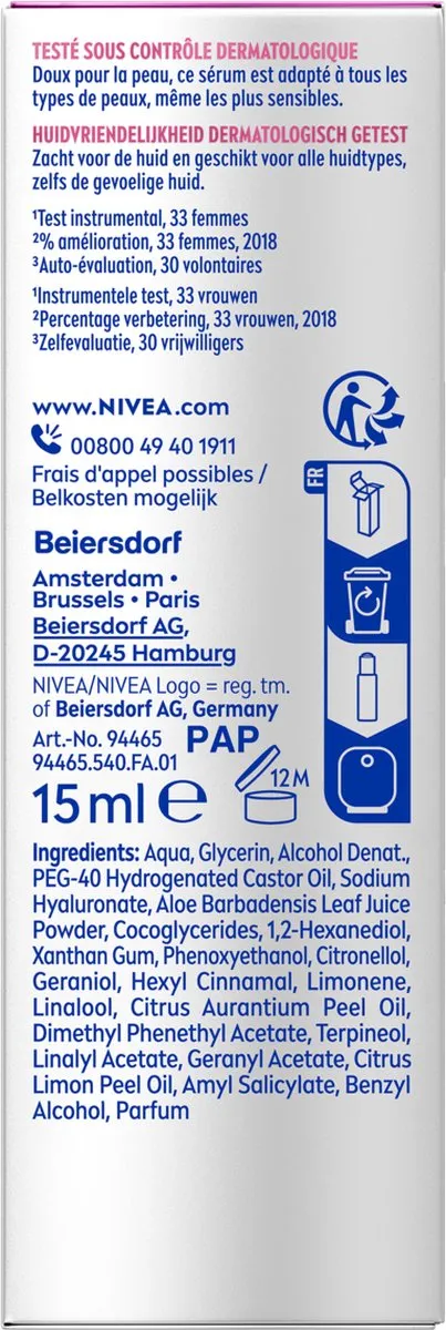 NIVEA Cellular Hyaluronzuur Serum 15ml