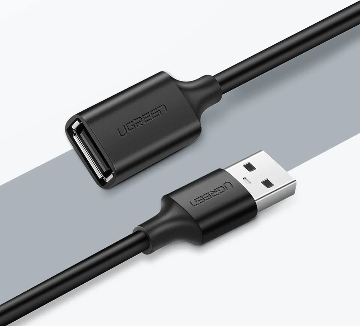 Ugreen US103 USB 2.0 Verlengstuk 5m - Zwart
