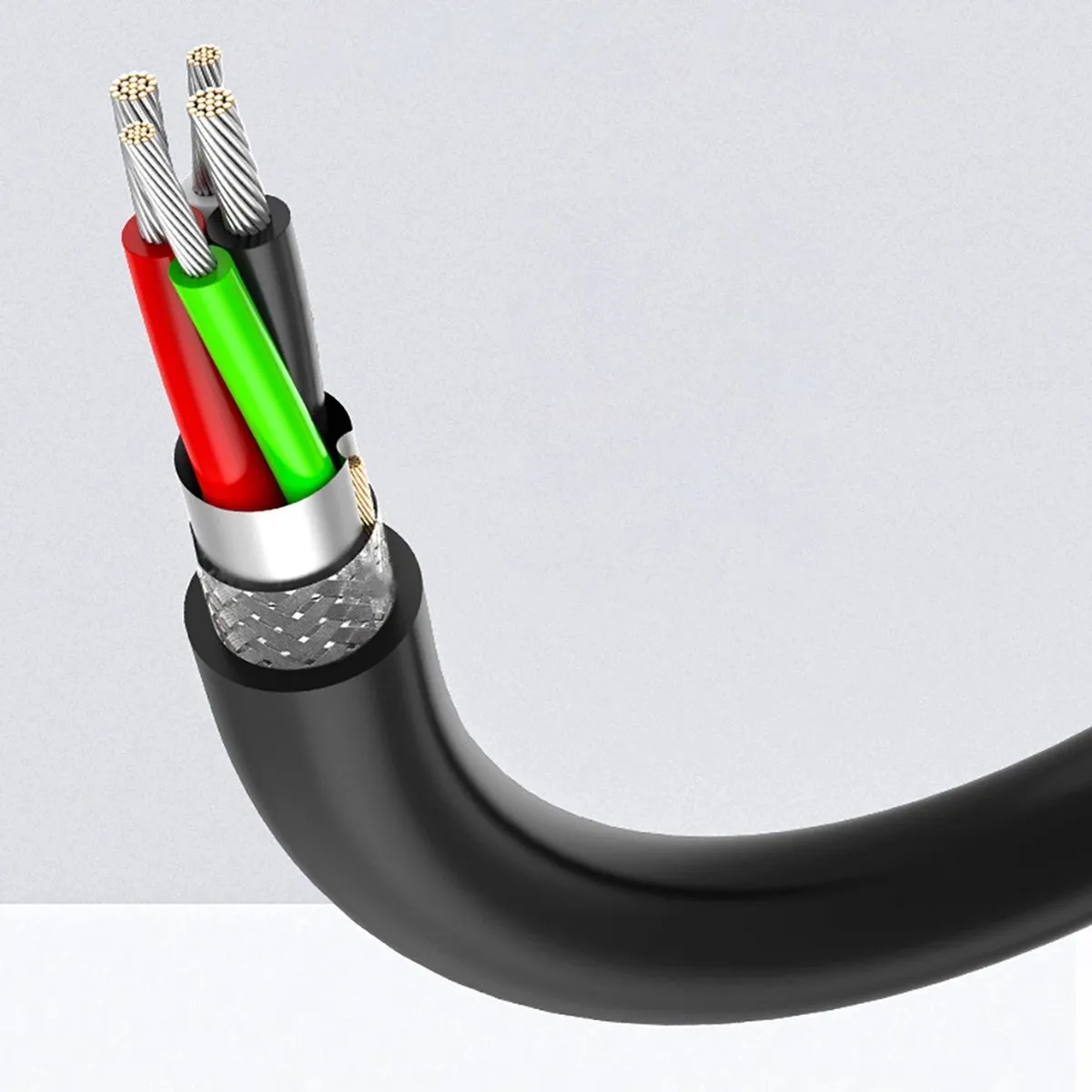Ugreen US103 USB 2.0 Verlengstuk 5m - Zwart