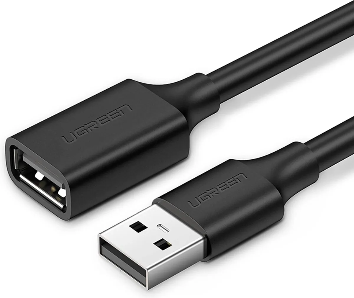 Ugreen US103 USB 2.0 Verlengstuk 5m - Zwart