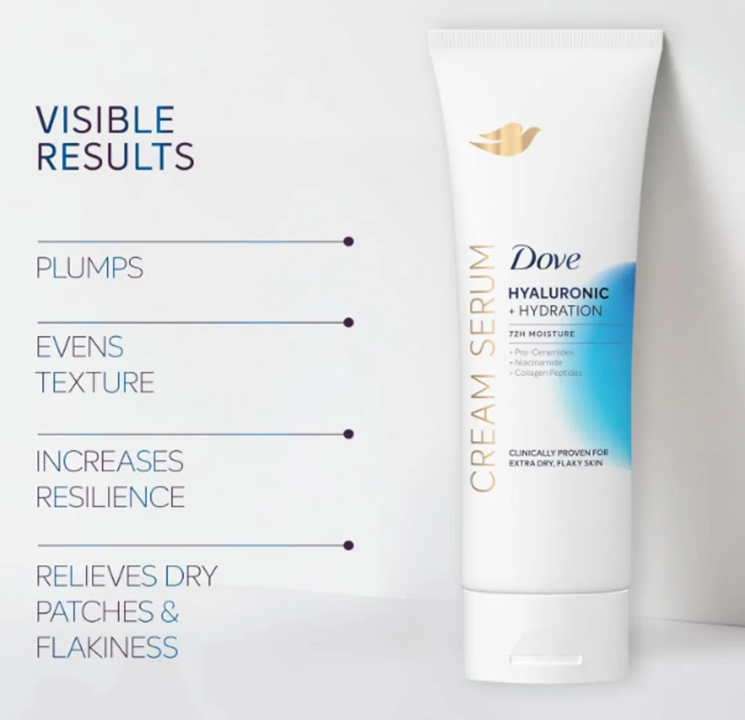 Dove Cream Serum Hyaluronic + Hydration Bodylotion 237ml