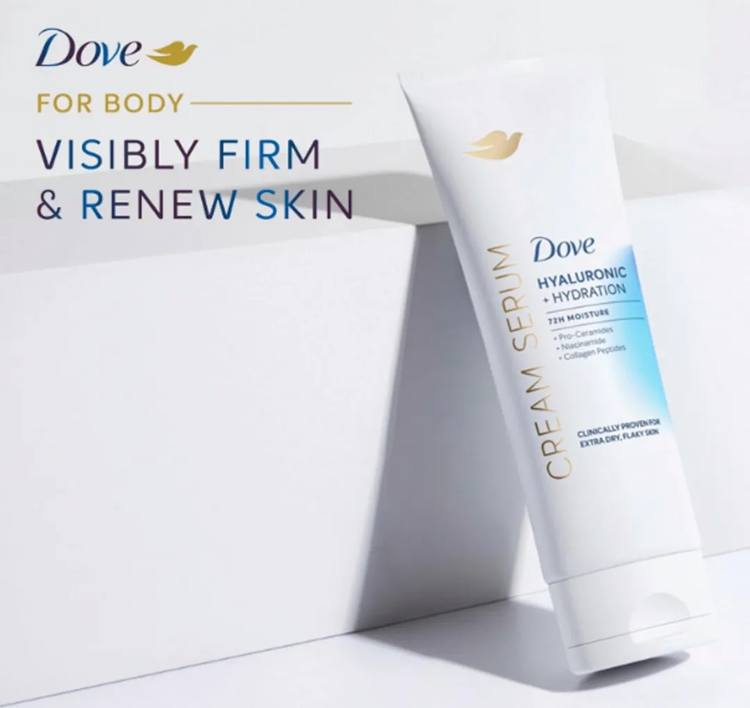Dove Cream Serum Hyaluronic + Hydration Bodylotion 237ml - afbeelding 6 van 6