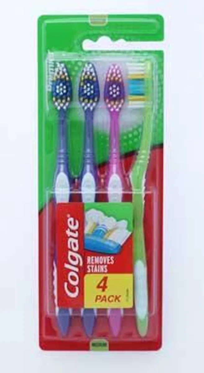 Colgate Premier Medium Tandenborstel - 4 Stuks