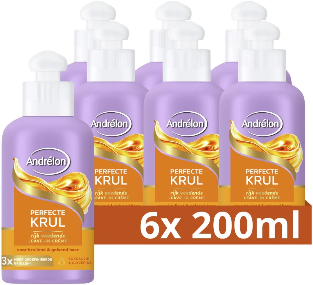 Andrélon Leave-in Haarcreme Krulverrijkt 200ml