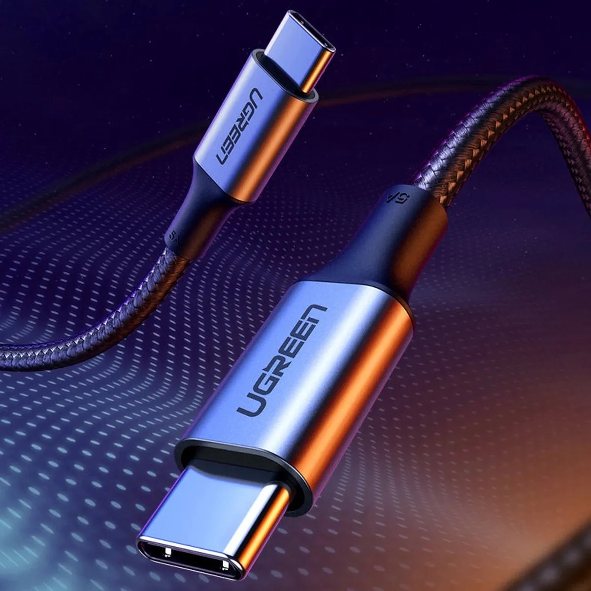 Ugreen USB Type-C Kabel 100W 3m - Grijs