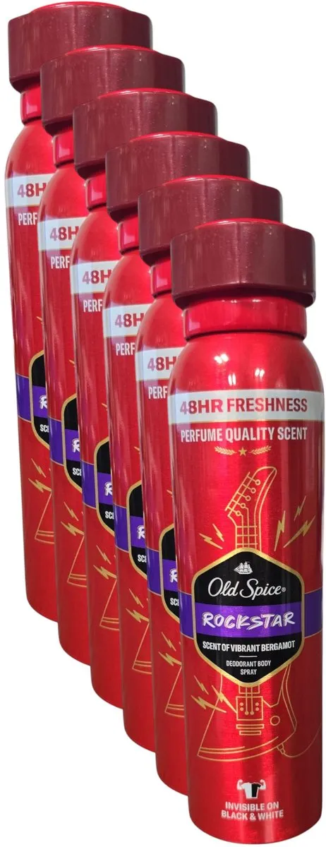 Old Spice Deo Spray Rockstar Tomorrowland