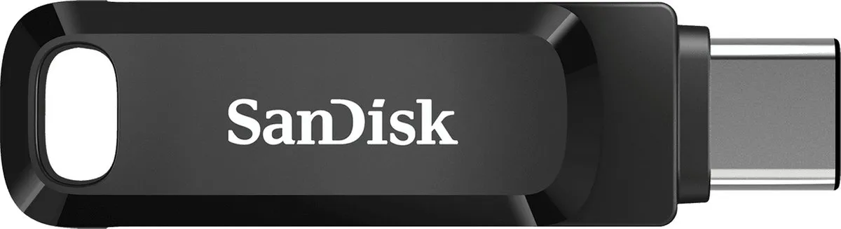 SanDisk Ultra Dual Drive Go SDDDC3-512G-G46 USB-stick 512GB - Zwart