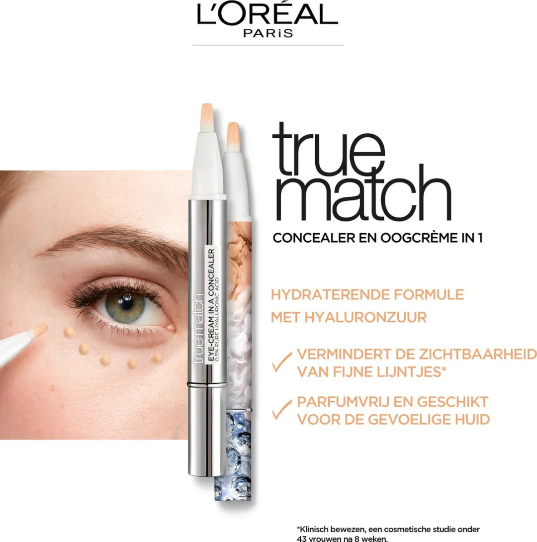 L'Oréal Paris True Match Touche Magique Concealer 9-11N Truffle - 4ml