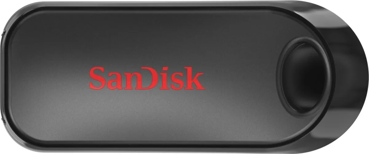 SanDisk Cruzer Snap SDCZ62-128G-G35 USB-stick 128GB - Zwart