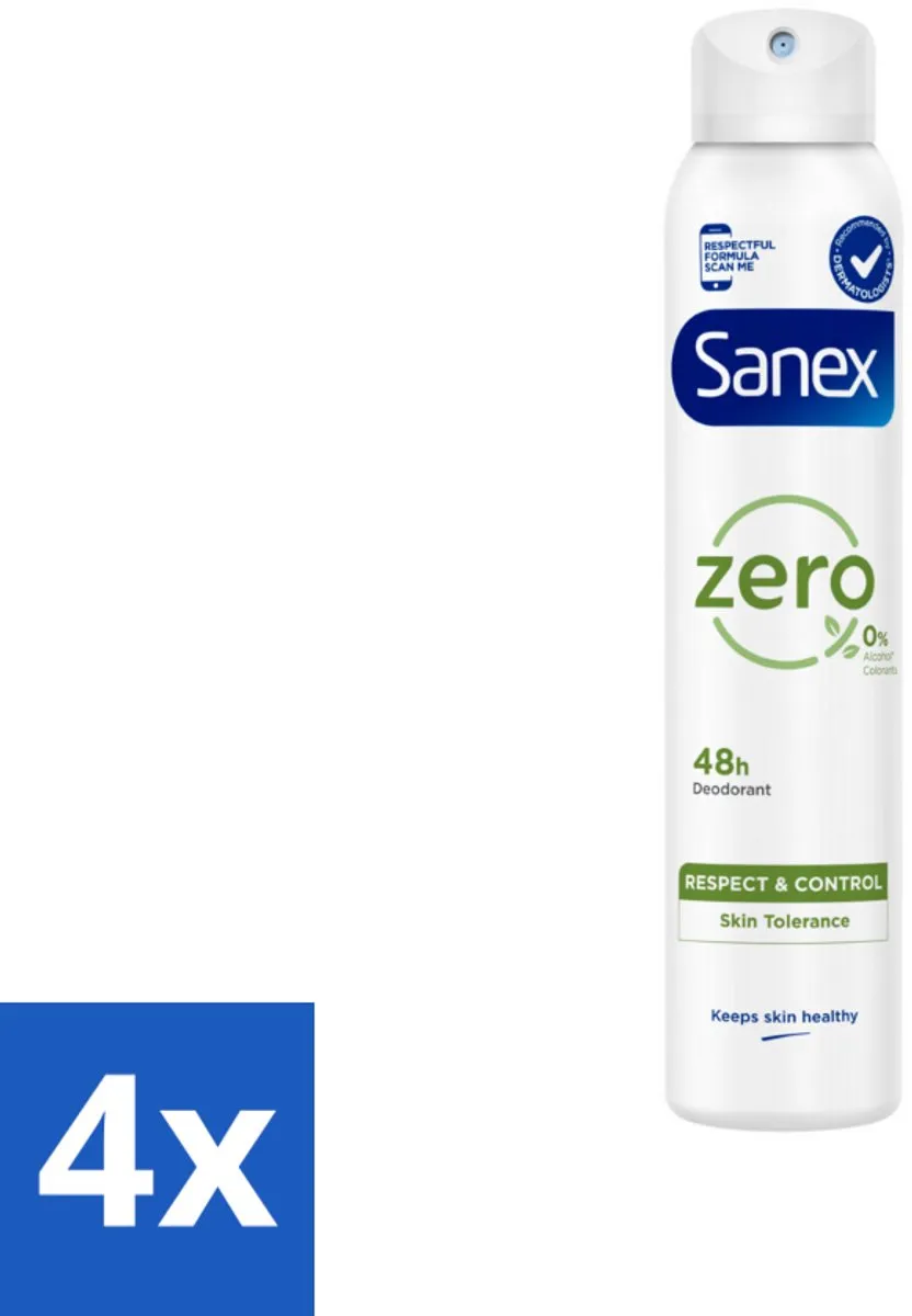 Sanex Deodorant Spray Zero% 800ml