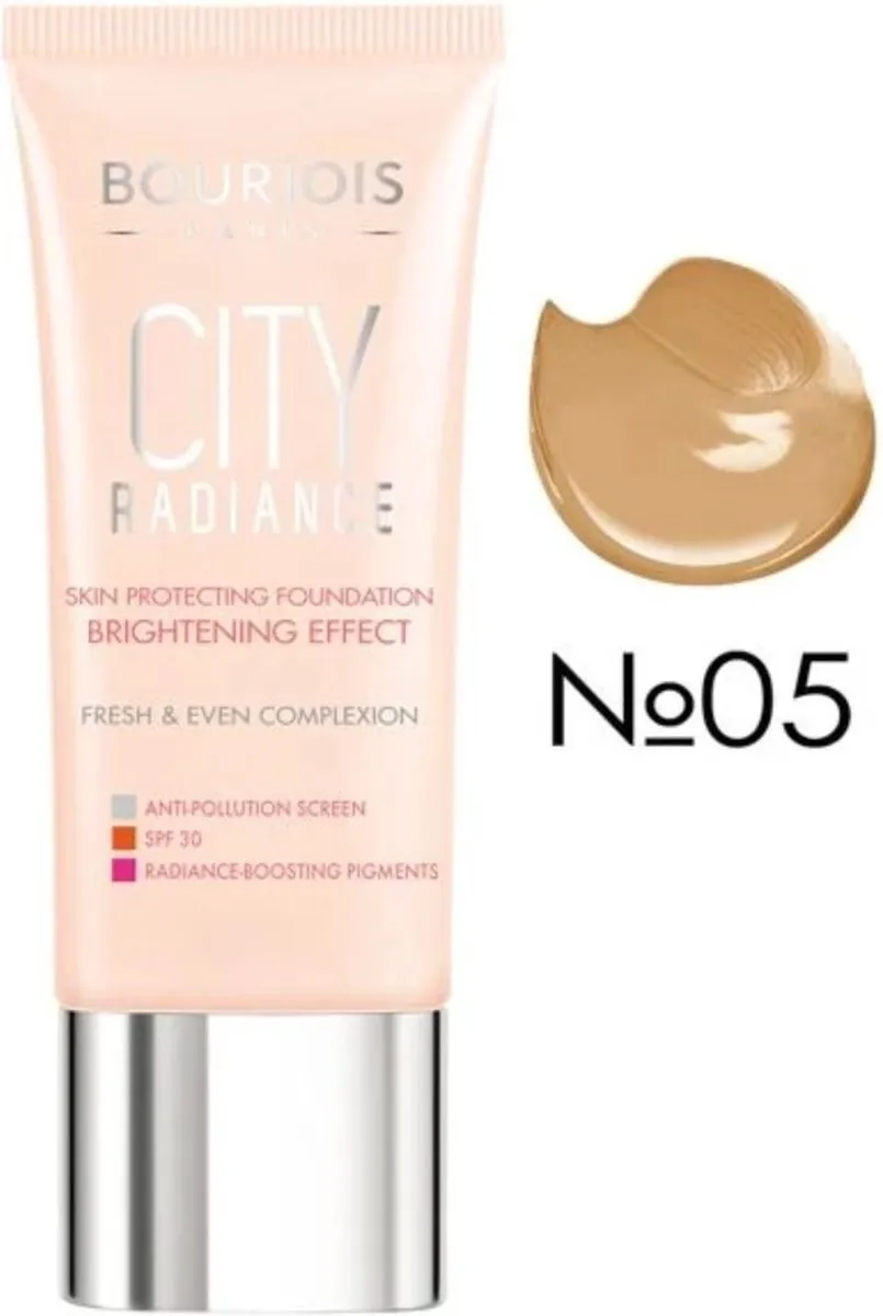 Bourjois City Radiance Foundation 05 Golden Beige 30ml