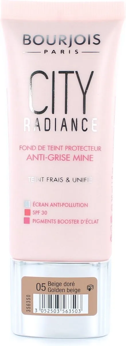 Bourjois City Radiance Foundation 05 Golden Beige 30ml
