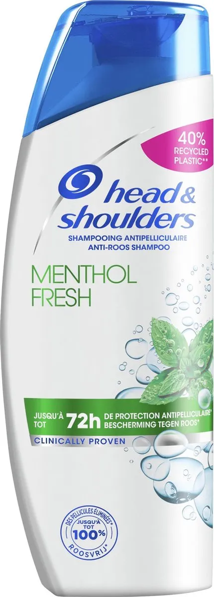 Head & Shoulders Menthol Fresh Anti-Roos Shampoo - 6x285ml