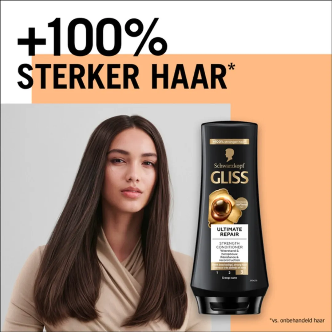 Schwarzkopf Gliss Kur Conditioner Ultiem Herstel 200ml