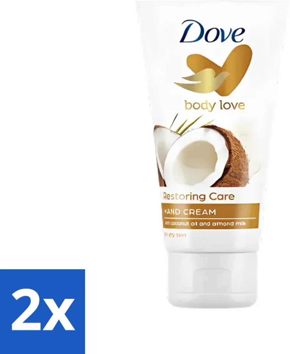 Dove Body Love Restoring Care Handcrème 150ml (2x75ml)
