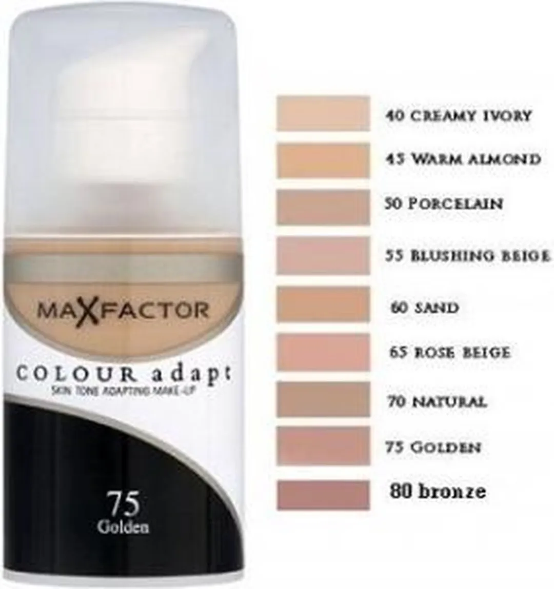 Max Factor Colour Adapt Foundation 34ml - Warm Almond