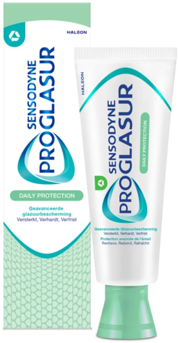 25 x Sensodyne Tandpasta ProGlasur Daily Protection Daily Protection 75 ml - Tanderosis - Tandpasta - Gevoelige Tanden - Tandglazuur - Gaatjes