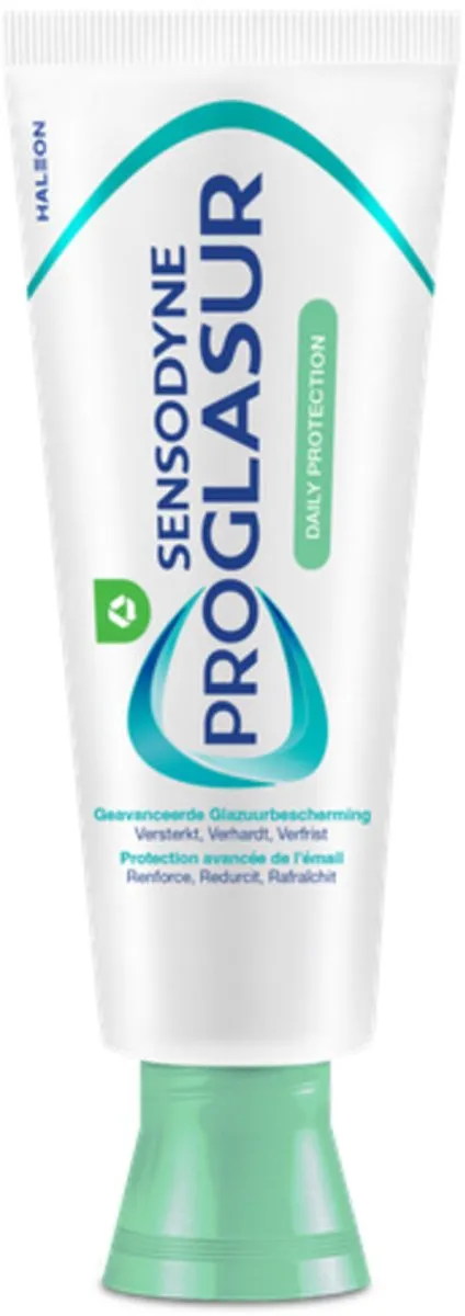 25 x Sensodyne Tandpasta ProGlasur Daily Protection Daily Protection 75 ml - Tanderosis - Tandpasta - Gevoelige Tanden - Tandglazuur - Gaatjes