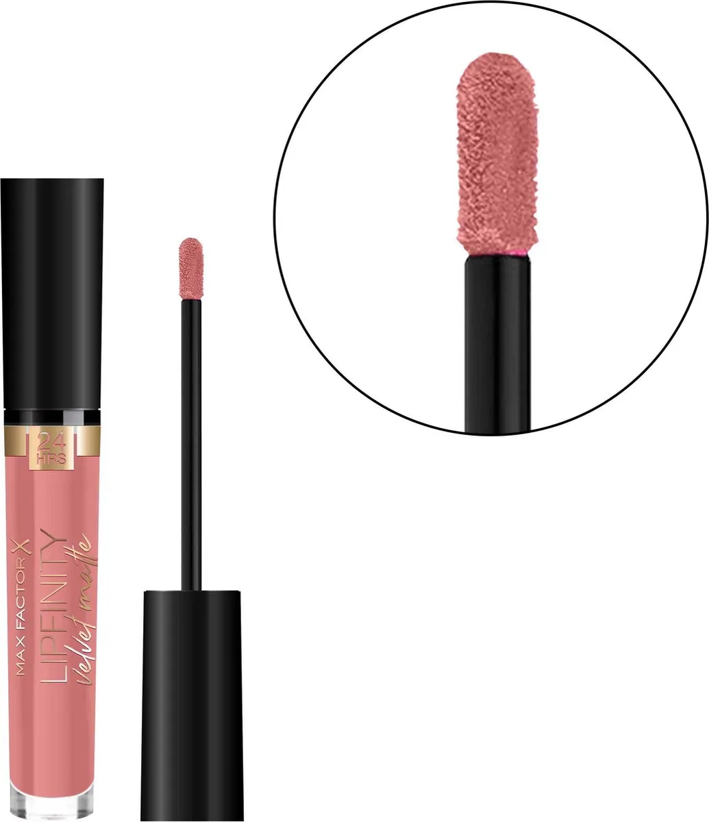 Max Factor Lipfinity Velvet Matte 045 Posh Pink - 3.5ml