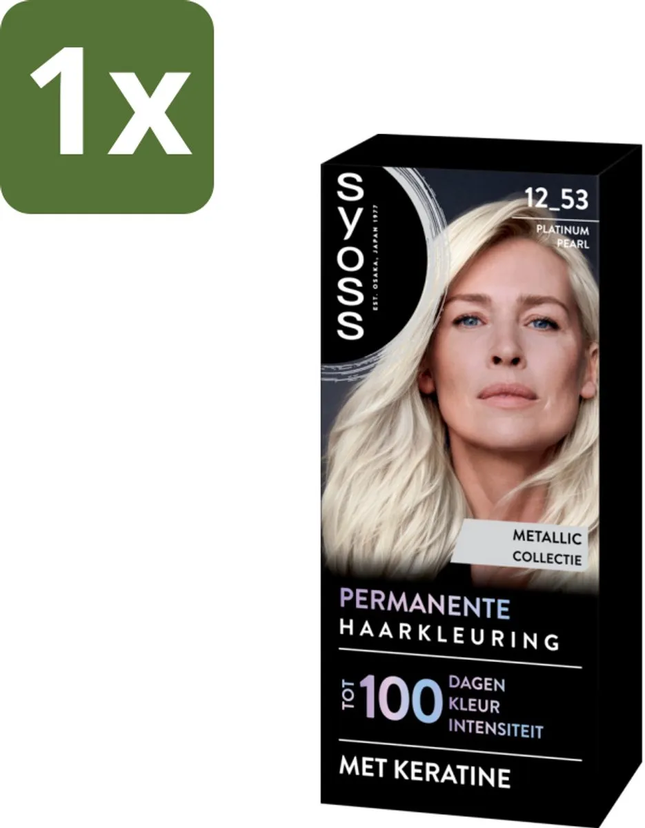 SYOSS Coloration 12-53 Platinum Pearl Haarverf 115ml