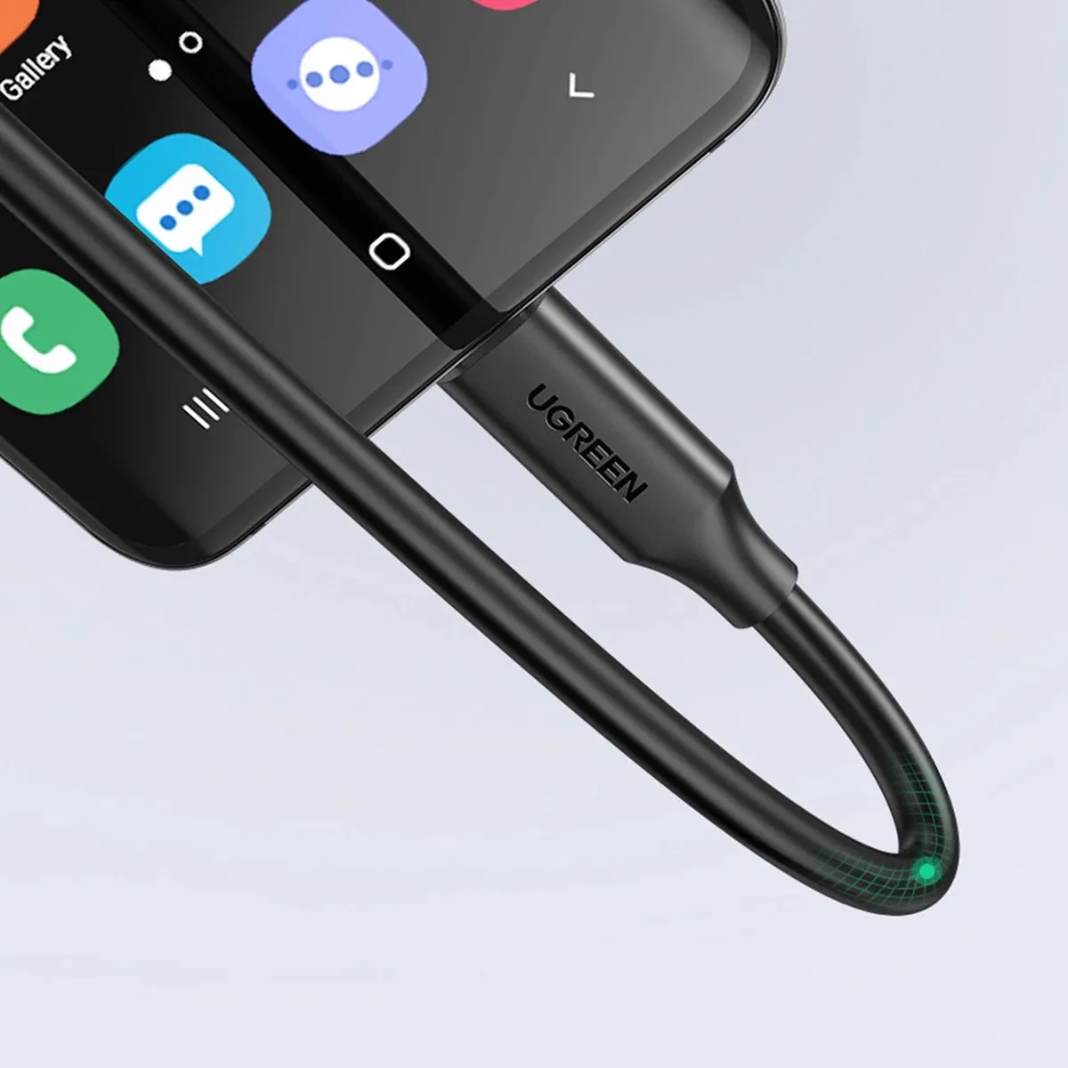 Ugreen USB-C Verlengkabel 100W 10Gb/s 1m - Zwart