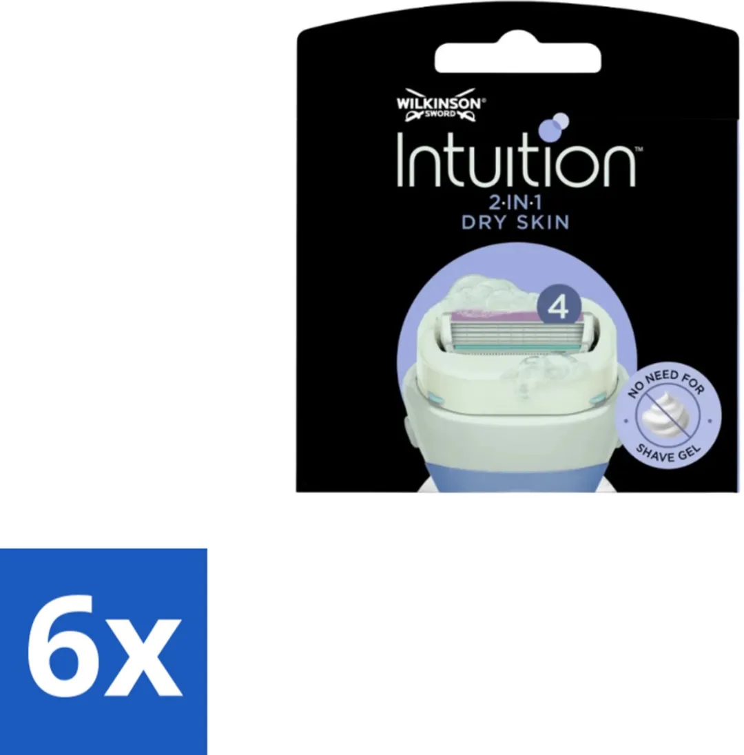 Wilkinson Sword Intuition 2-in-1 Navulmesjes Droge Huid