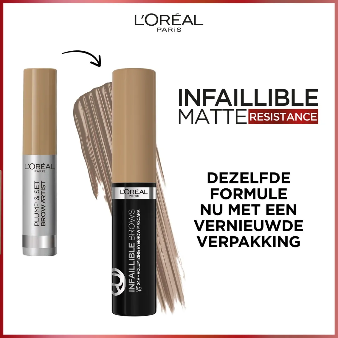 L'Oréal Paris Infaillible Brow Mascara 7.0 Blonde 5ml