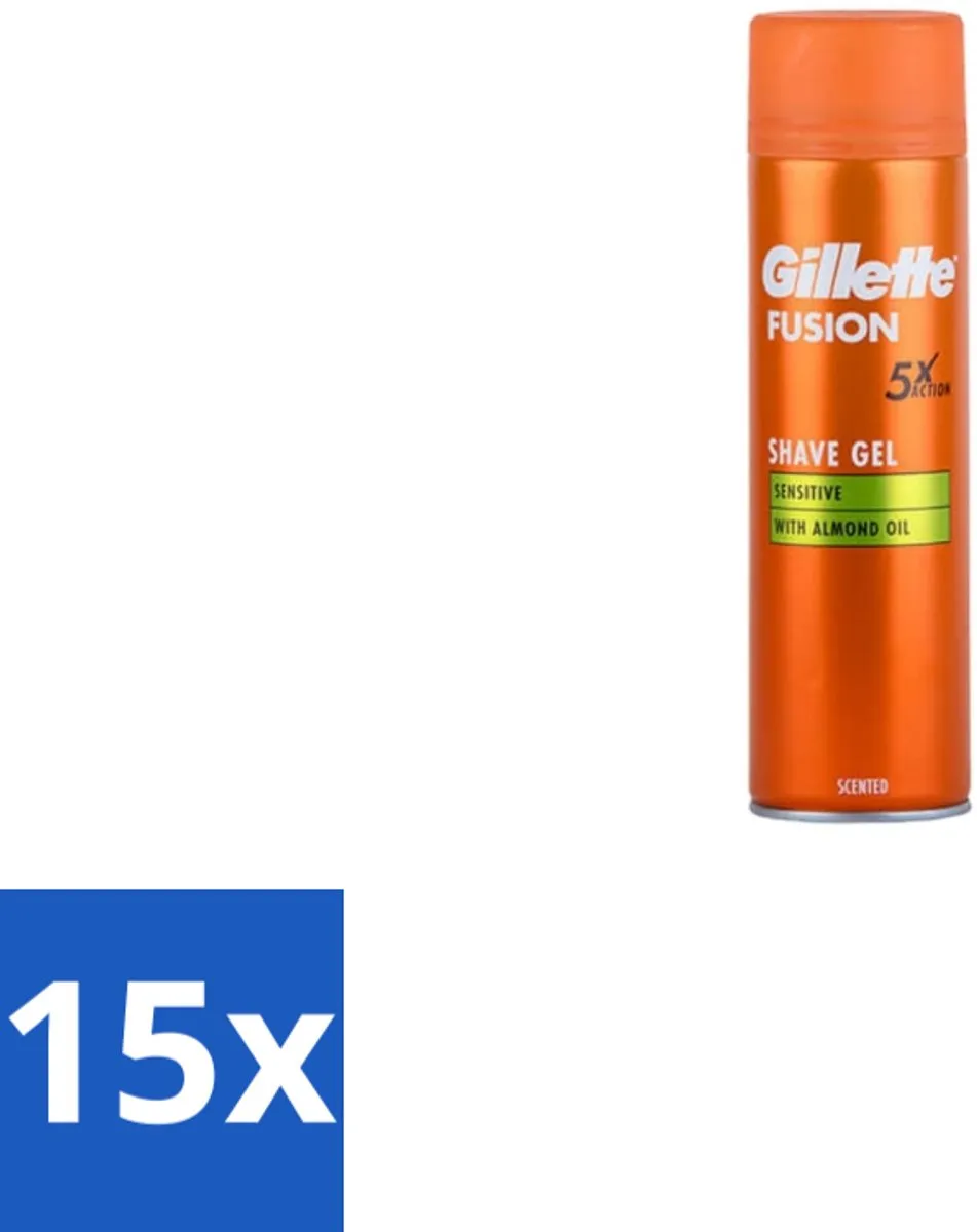 Gillette Fusion 5 Scheergel Ultra Sensitive 200ml